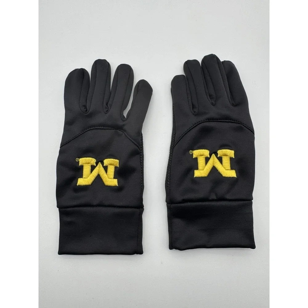 FOCO Michigan Wolverines Texting Gloves, Black‎